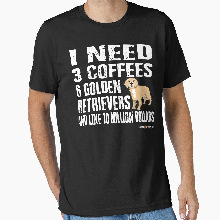 Funny Golden Retriever I Need by IanSummer53