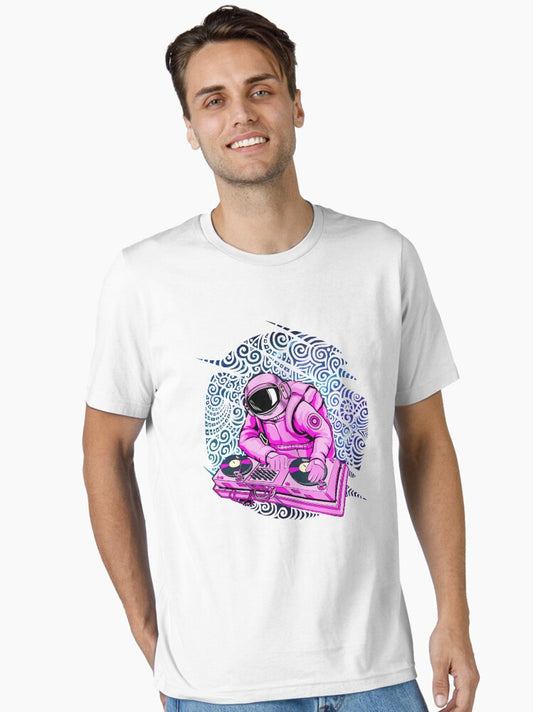 Astronaut DJ, DJing in Space, EDM cool Graphic T-Shirt Essential T-Shirt