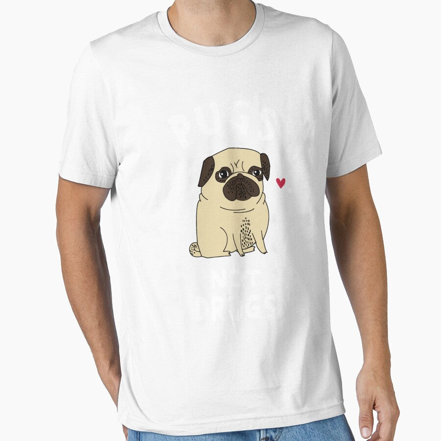 Pugs not drugs Classic by MiloStamm