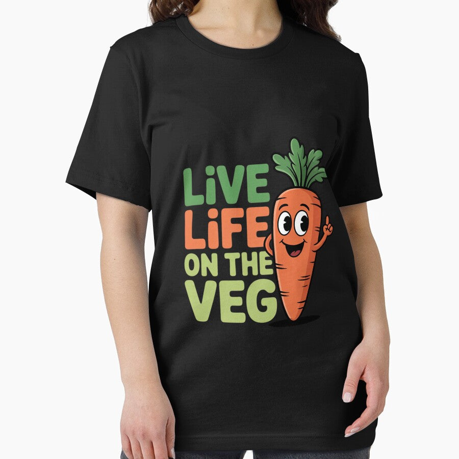 plant based carrot with Vegan Slogan by MatthewJordas