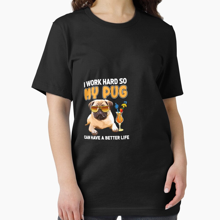 Funny Pug Shirt Pug Lover by CharlotteHicks