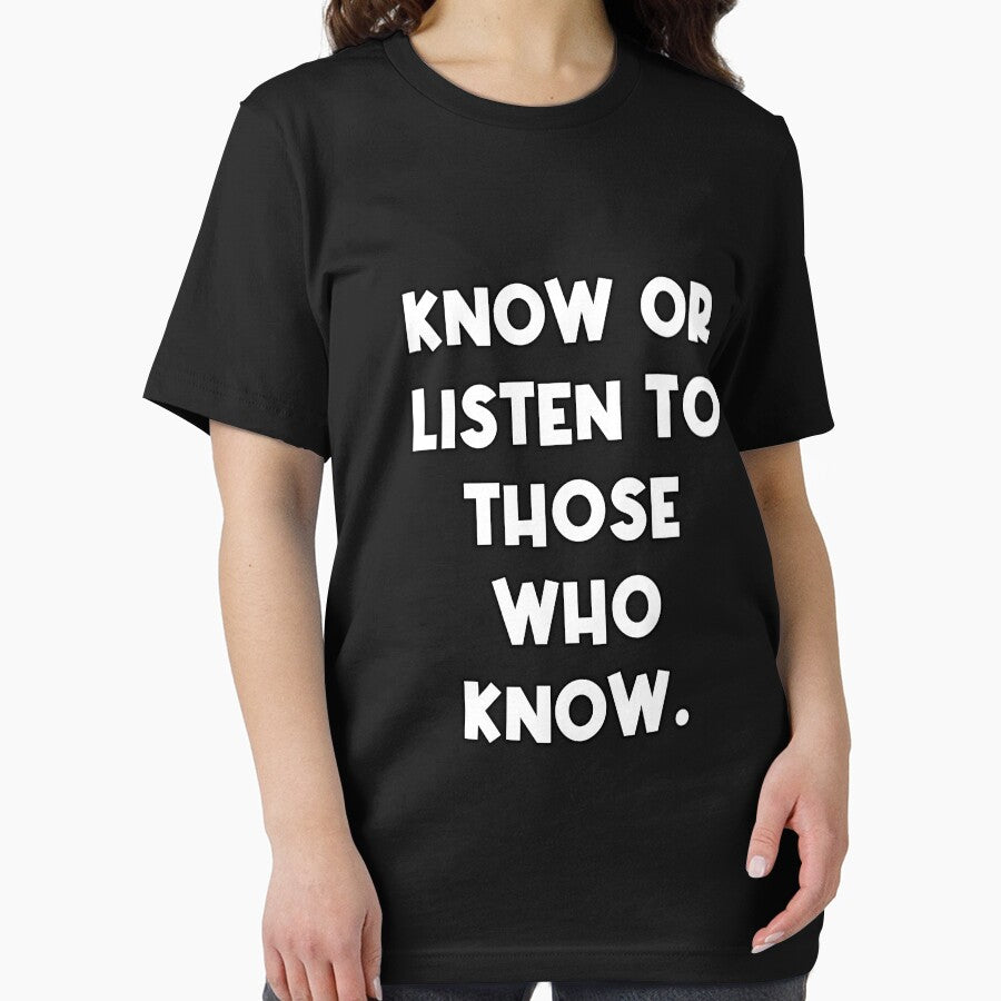Know Or Listen To Those Who Know by sasijaya