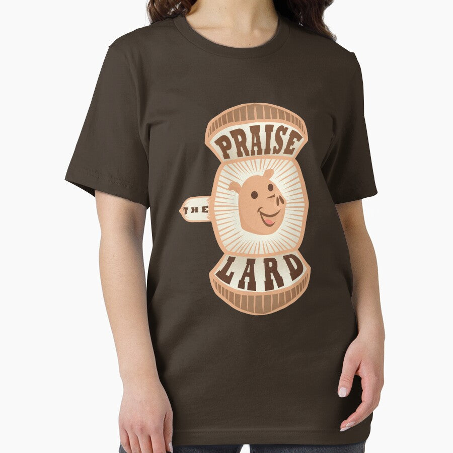 Praise The Lard Novelty Shirt by Orange Pieces