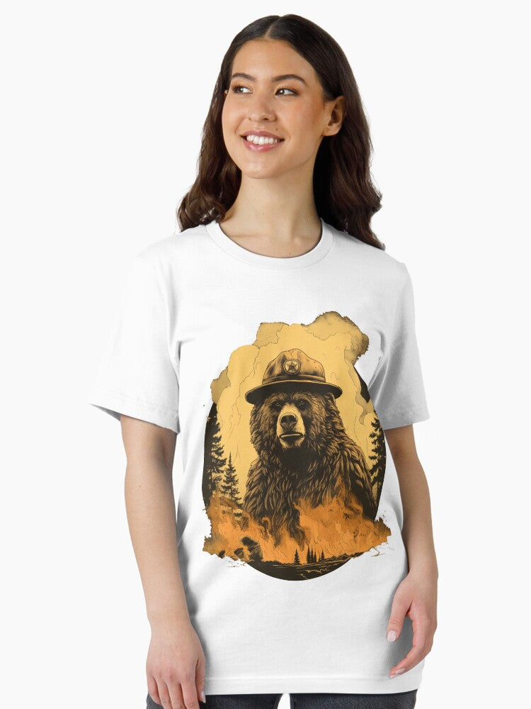 "Bear Wear Safari: Battling the Wildfire" Essential T-Shirt