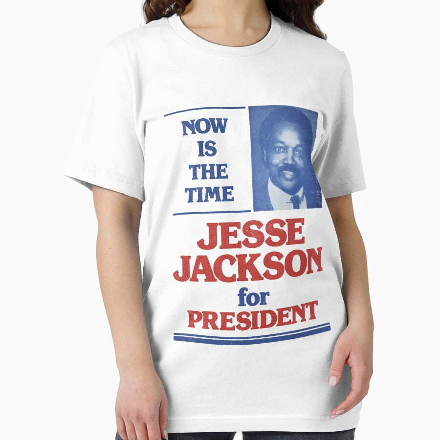 JESSE JACKSON FOR PRESIDENT - vintage election campaign slogan by ToruandMidori