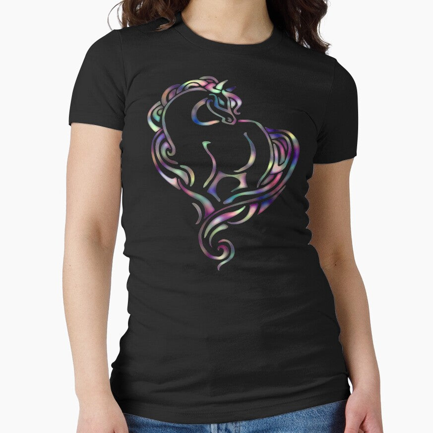 Multi Colored Artistic Equestrian design by Alondra