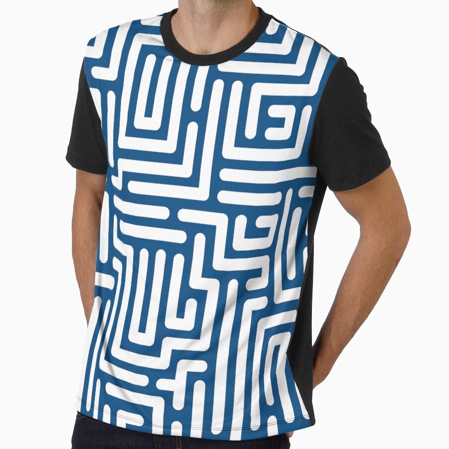 beautiful patterns printed t-shirt hoodie by Xippy Art