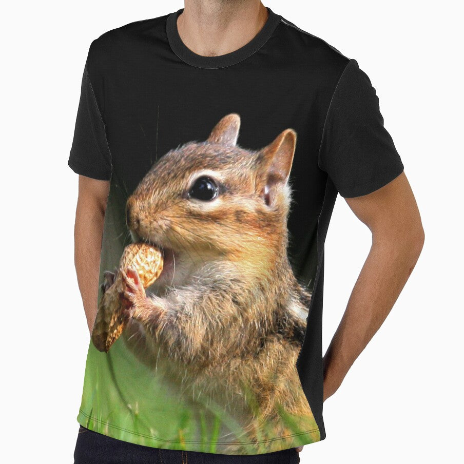 Chipmunk enjoying a snack by Enola Gay Wagner