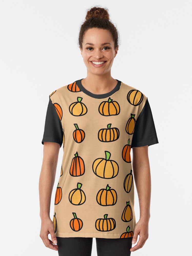 Hallowe'en Orange Pumpkins | Scenery found in the Fall (or Autumn if you prefer) | babyRAGE Item #I0026A Graphic T-Shirt