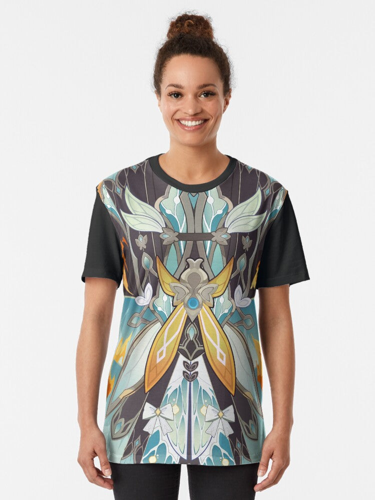 Firefly Honkai Star Rail Graphic T-Shirt