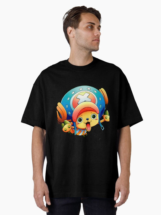 Anime Characters Oversized T-Shirt Style055