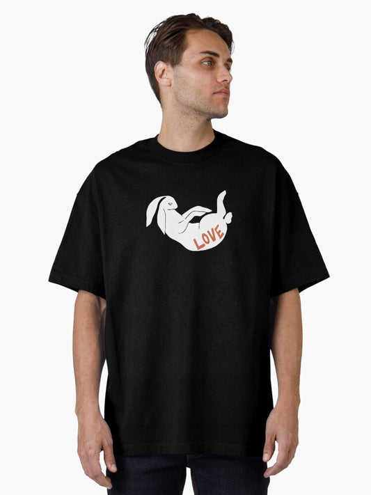 Love on Tour Bunny Harry Oversized T-Shirt