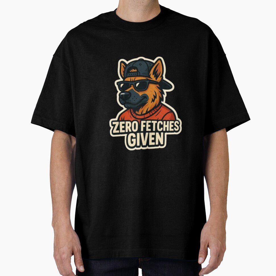 Zero Fetches Given – Funny German Shepherd Dog Lover, Sassy GSD Humor & Loyal Canine Breed Design by Typologystudios