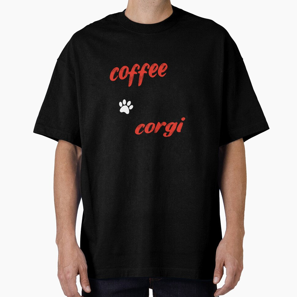 funny dog and coffee meme,all i need is coffee and my corgi by randomdogshirt