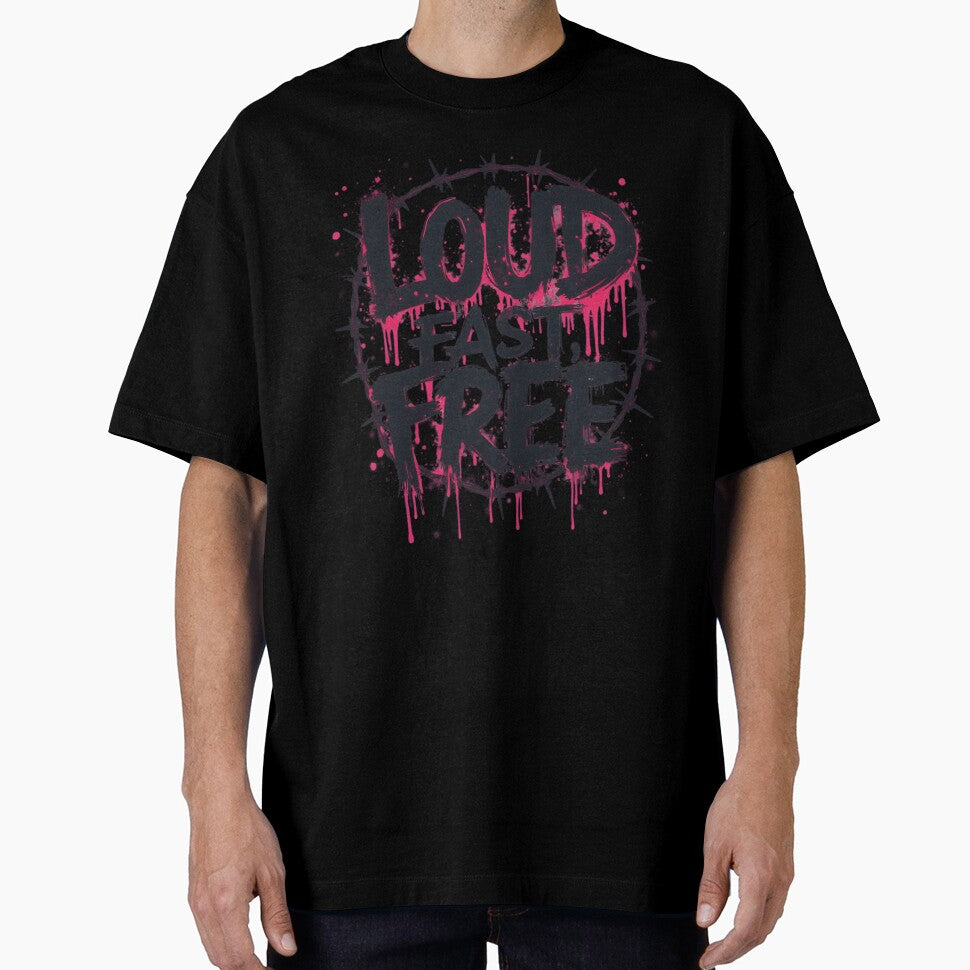 Neon Rebellion Loud Fast Free by VelvetWhispers