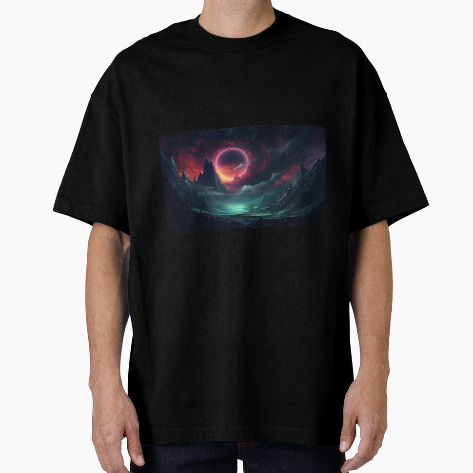 Dark Fantasy Landscape - Black Hole Radiation by Fantasy Masterpiece