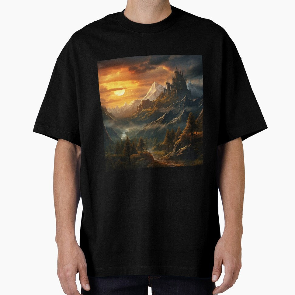 Fantasy Landscape - Castle in the Mountains by Fantasy Masterpiece