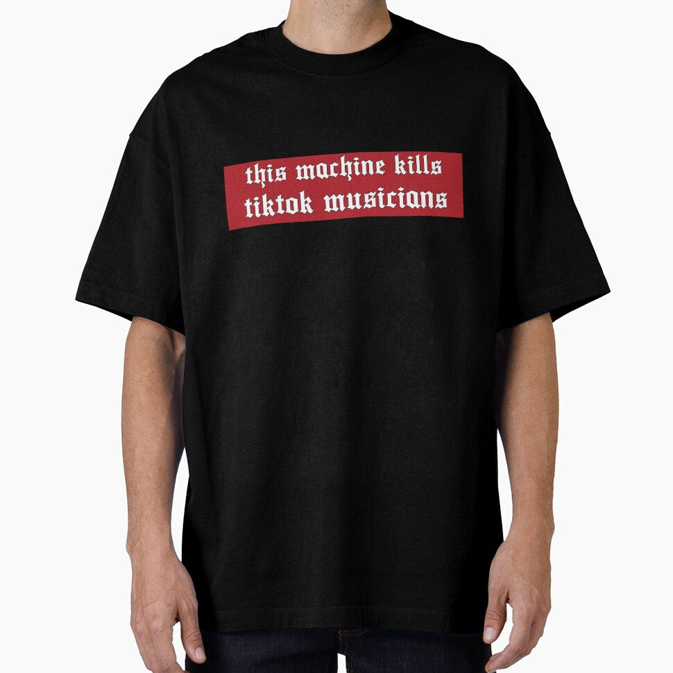 this machine kills tiktok musicians bumper sticker by kotonok0