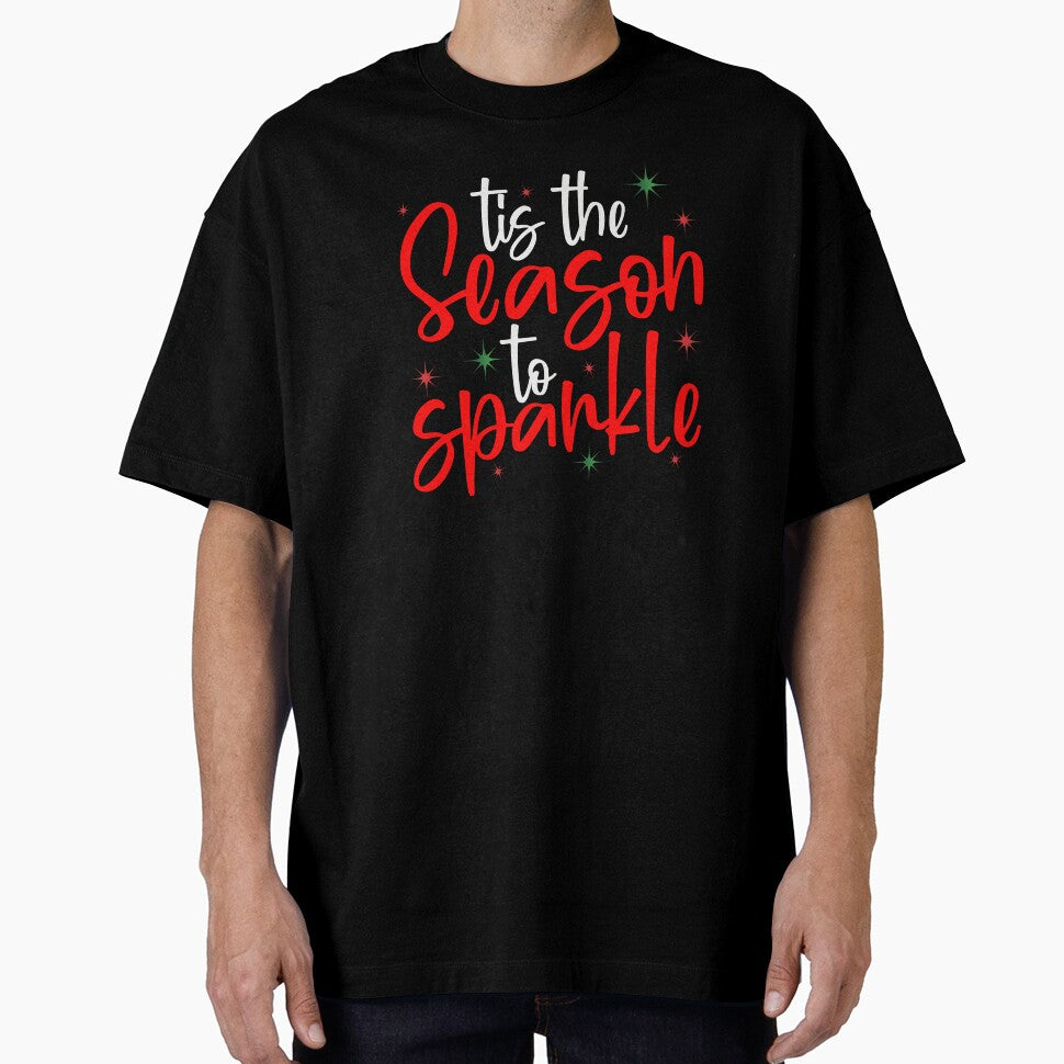 TIS THE SEASON TO SPARKLE NOVELTY FUNNY CHRISTMAS by AllThatIsWelsh