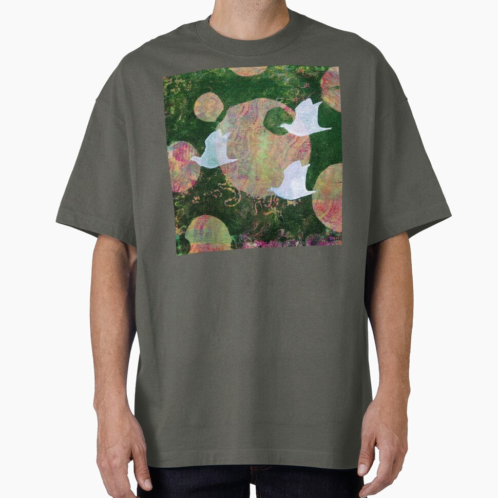 Three Cosmic Birds Digitally Altered Version of Original Work 11 by Heatherian
