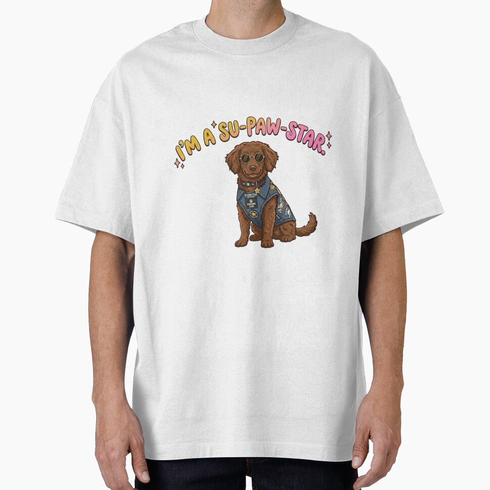 Su-paw-star Dog by Digital Mom
