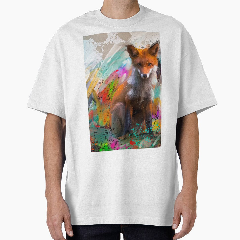 Fredddy The Fox Street Art Painting by Exclusively Motorsport