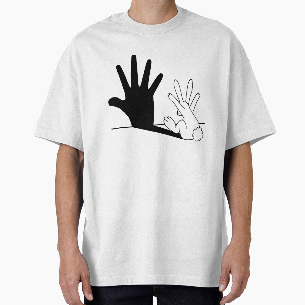 Rabbit Hand Shadow by mobiiart