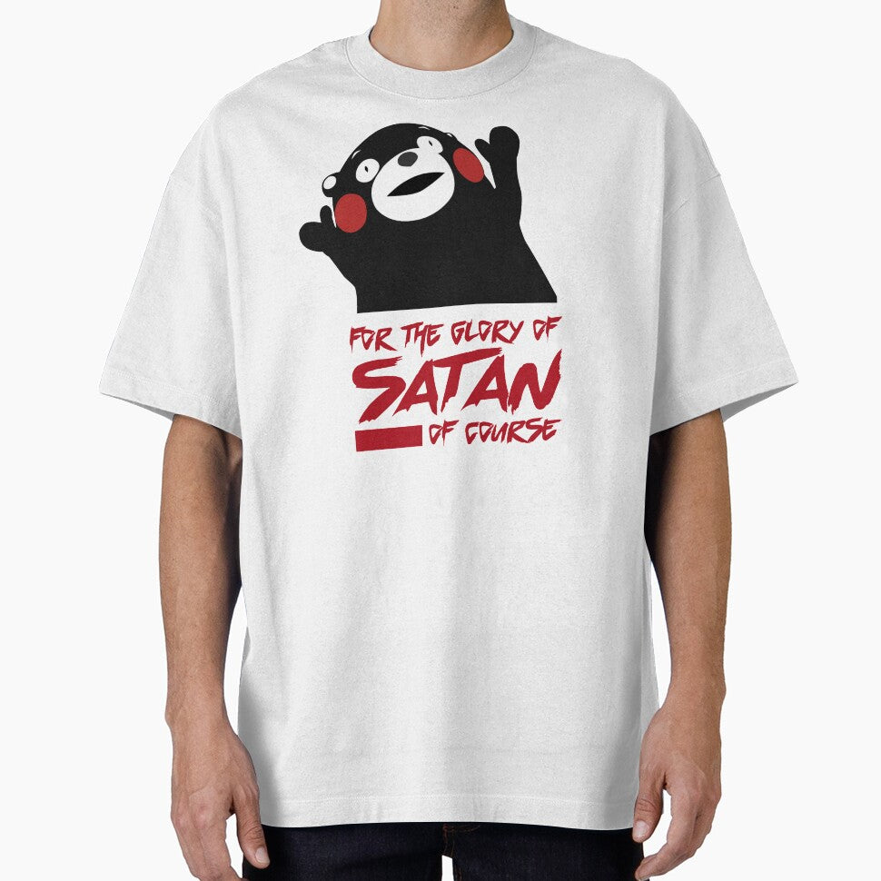 For the glory of satan, kumamon by EvilSheet