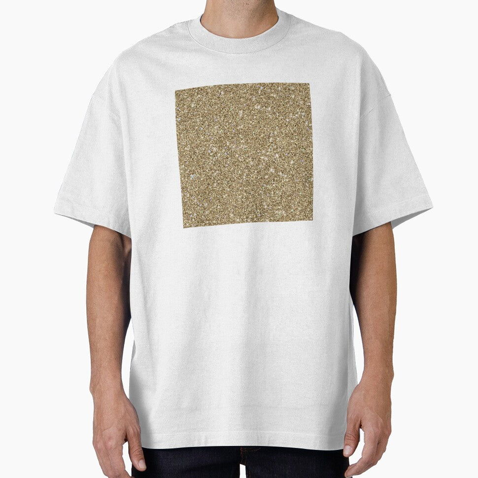 Printed image of sparkling golden glitter v36 by JaReVa