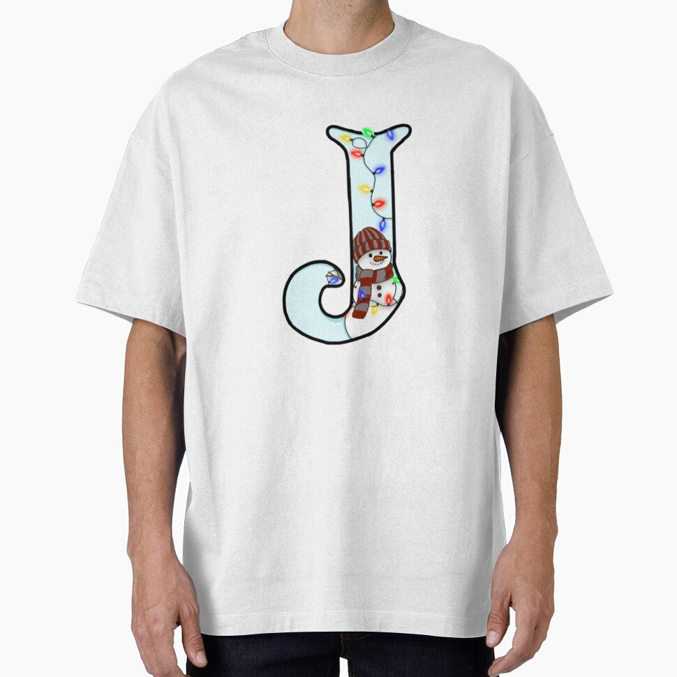 Holiday themed letter J by Artistkhg