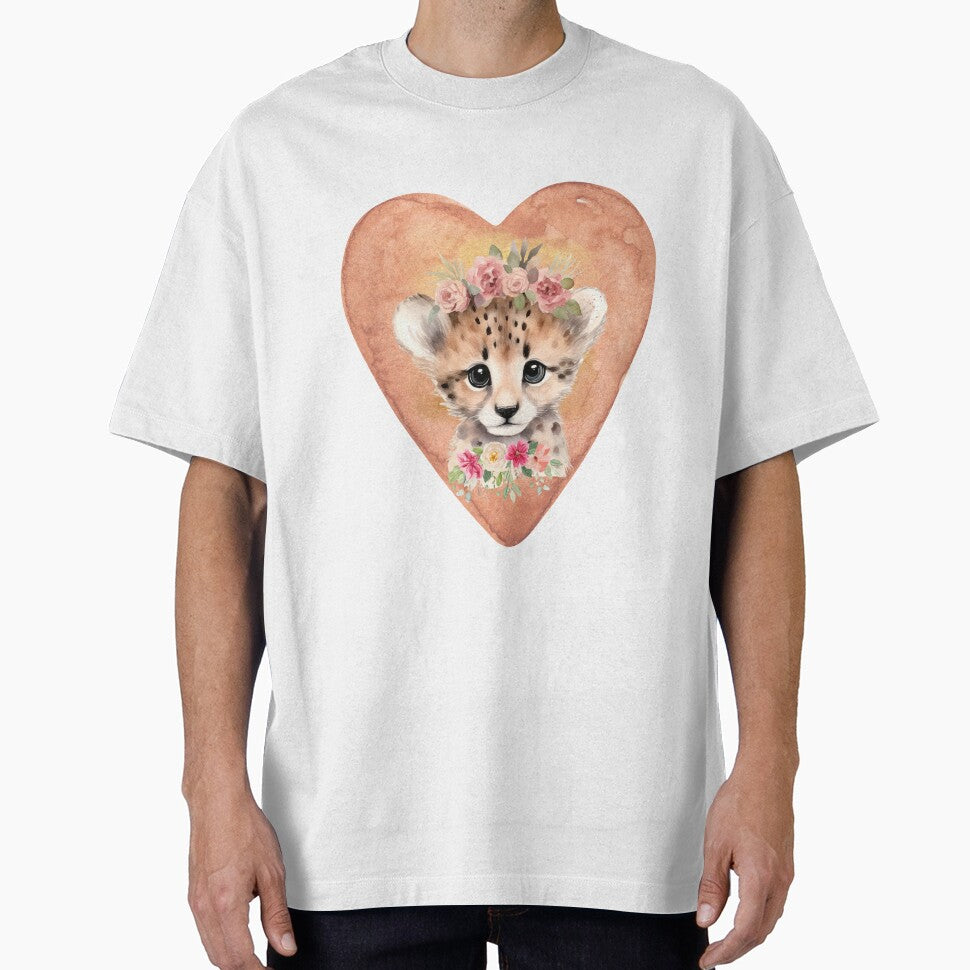Sweet Cheetah: Adorable and Playful Design by GusiaTreasures