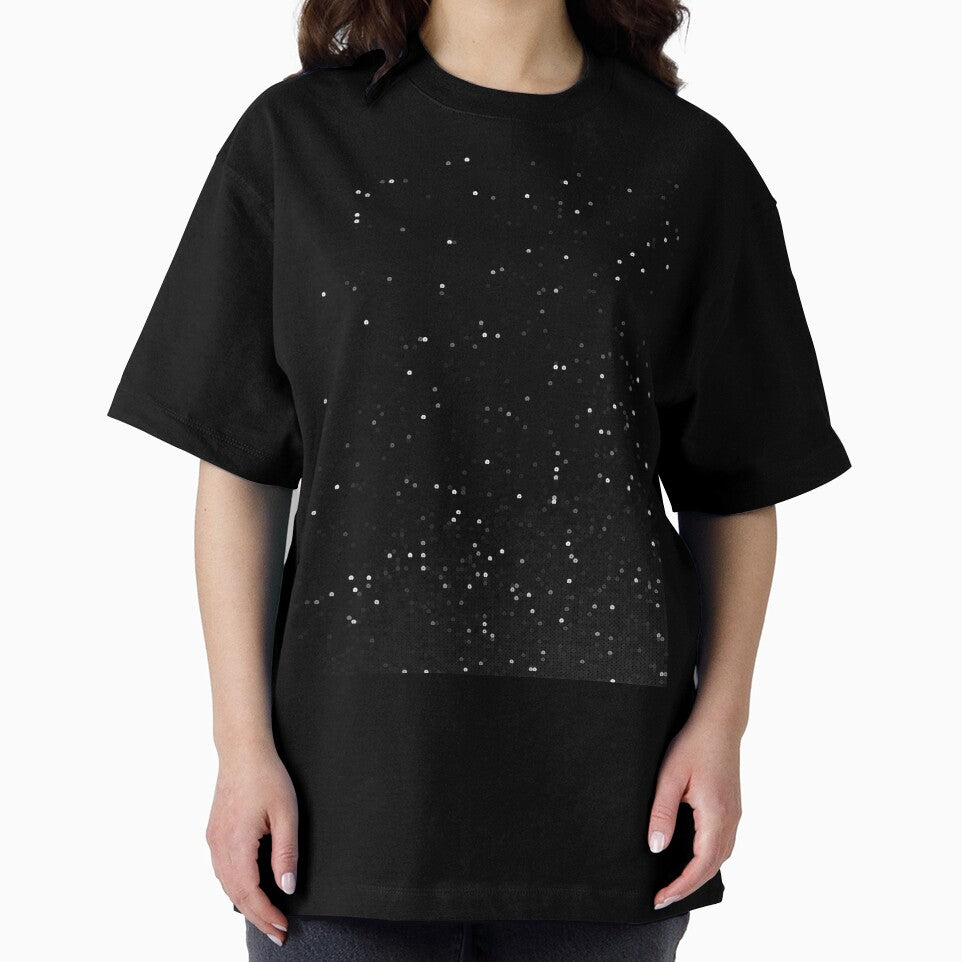 Printed image of black sequins v3 by JaReVa