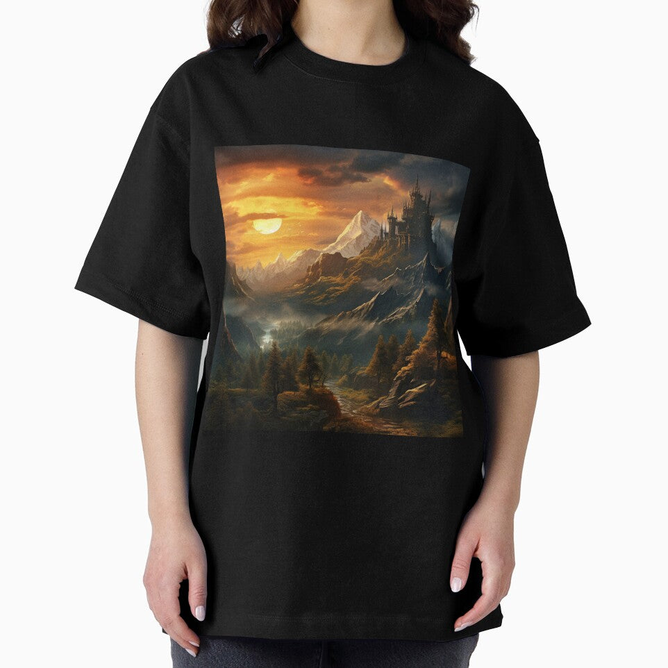 Fantasy Landscape - Castle in the Mountains by Fantasy Masterpiece