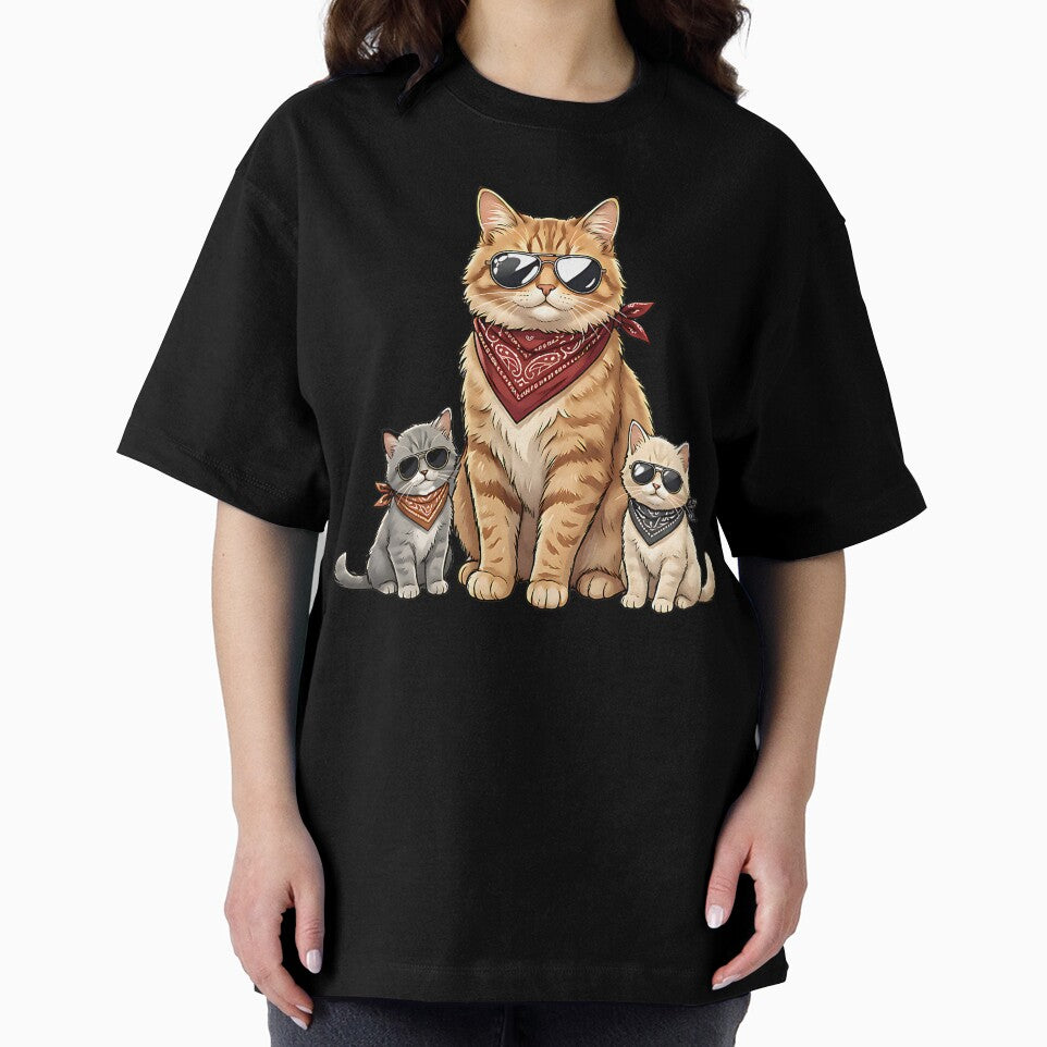 Cool Cat Family Design by PawPlanetPro