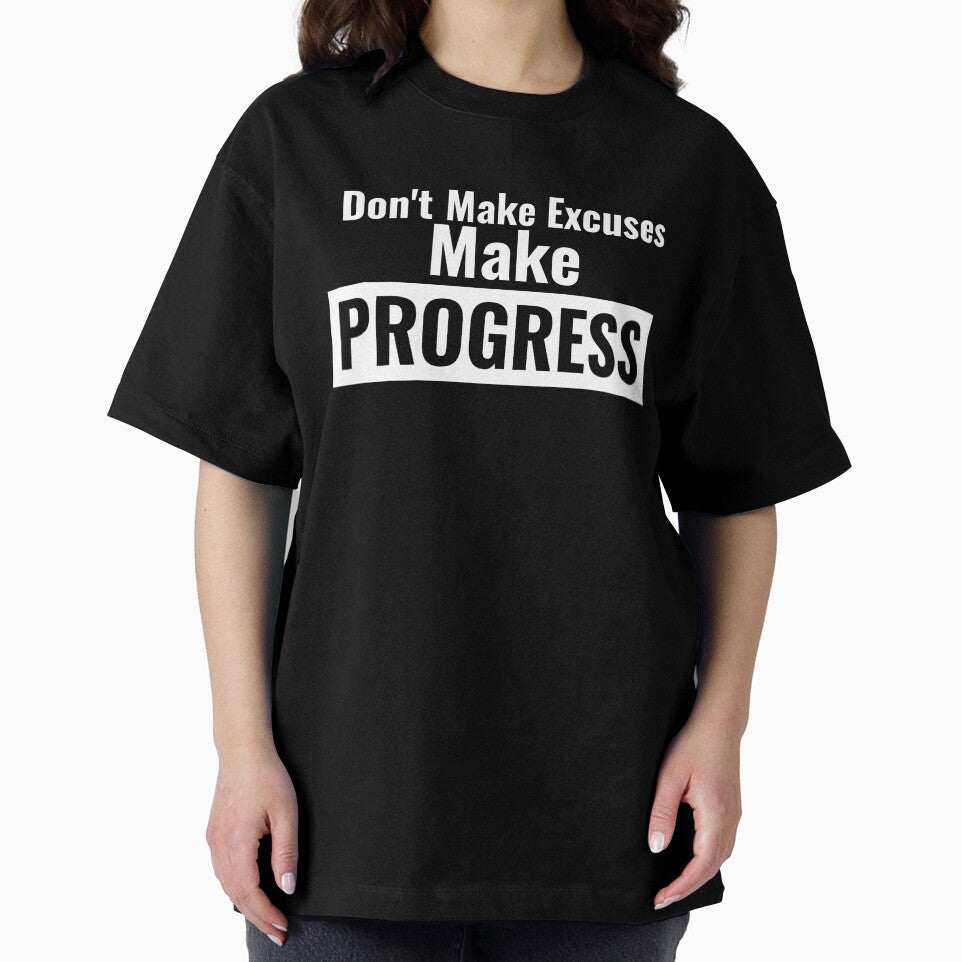 Don't Make Excuses, Make Progress by GymMotivation
