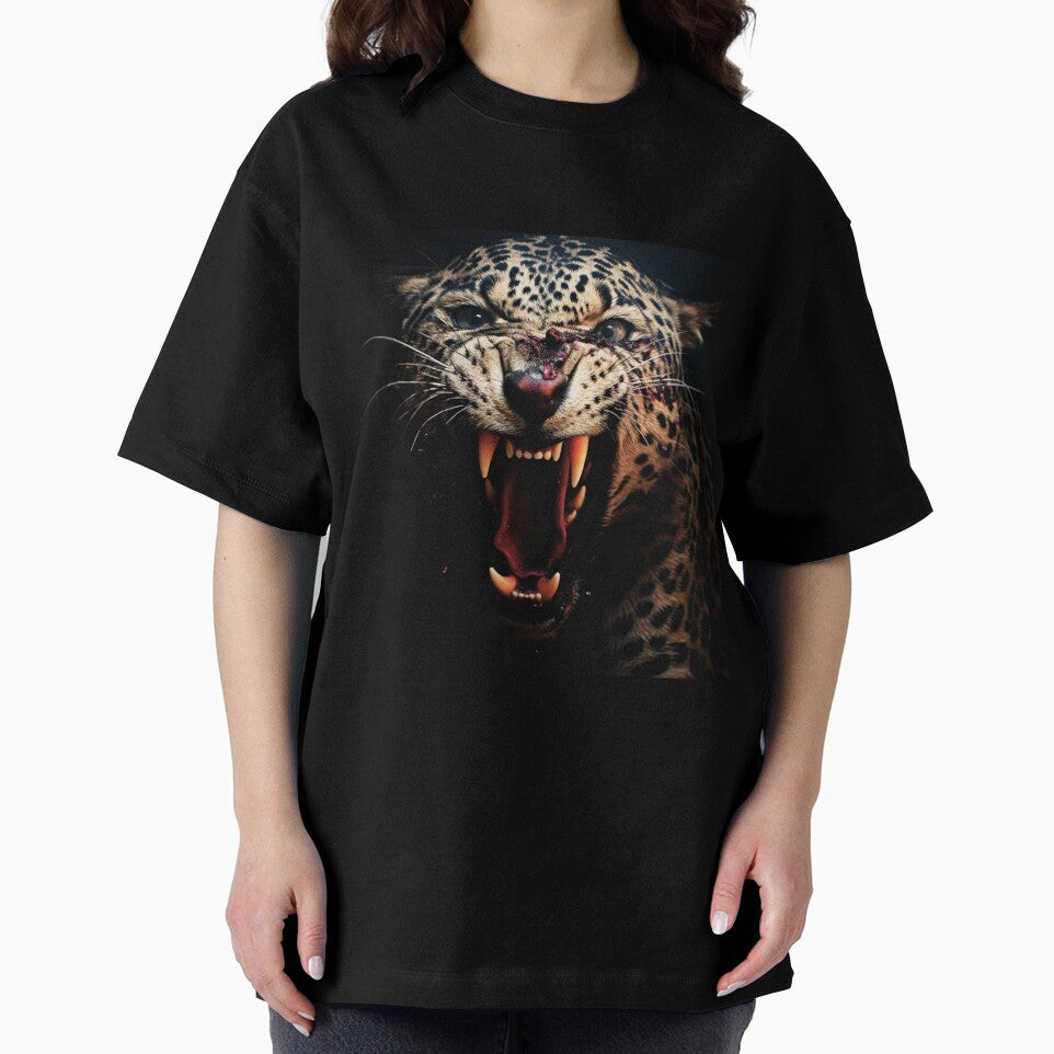 Fierce Tiger Face in Wildlife - Roaring Jungle Predator Art by JojoArtEvo