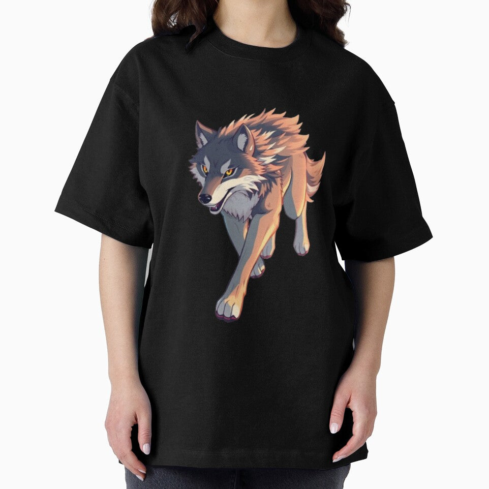 Prairie Wolf - North American Wild Wolf Species Design by DUMEJE