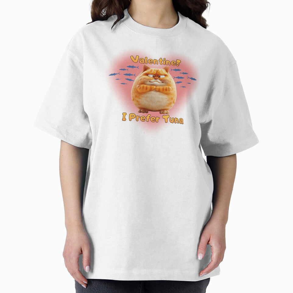 Funny Cat Valentine - Chubby Cat by TherezaDesign