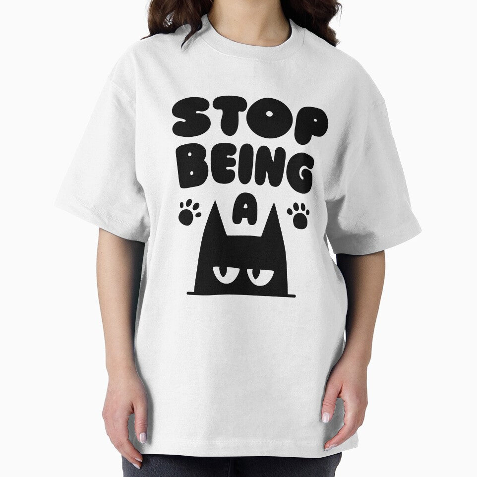 Stop being a pussy - Funny cat by Random Tees