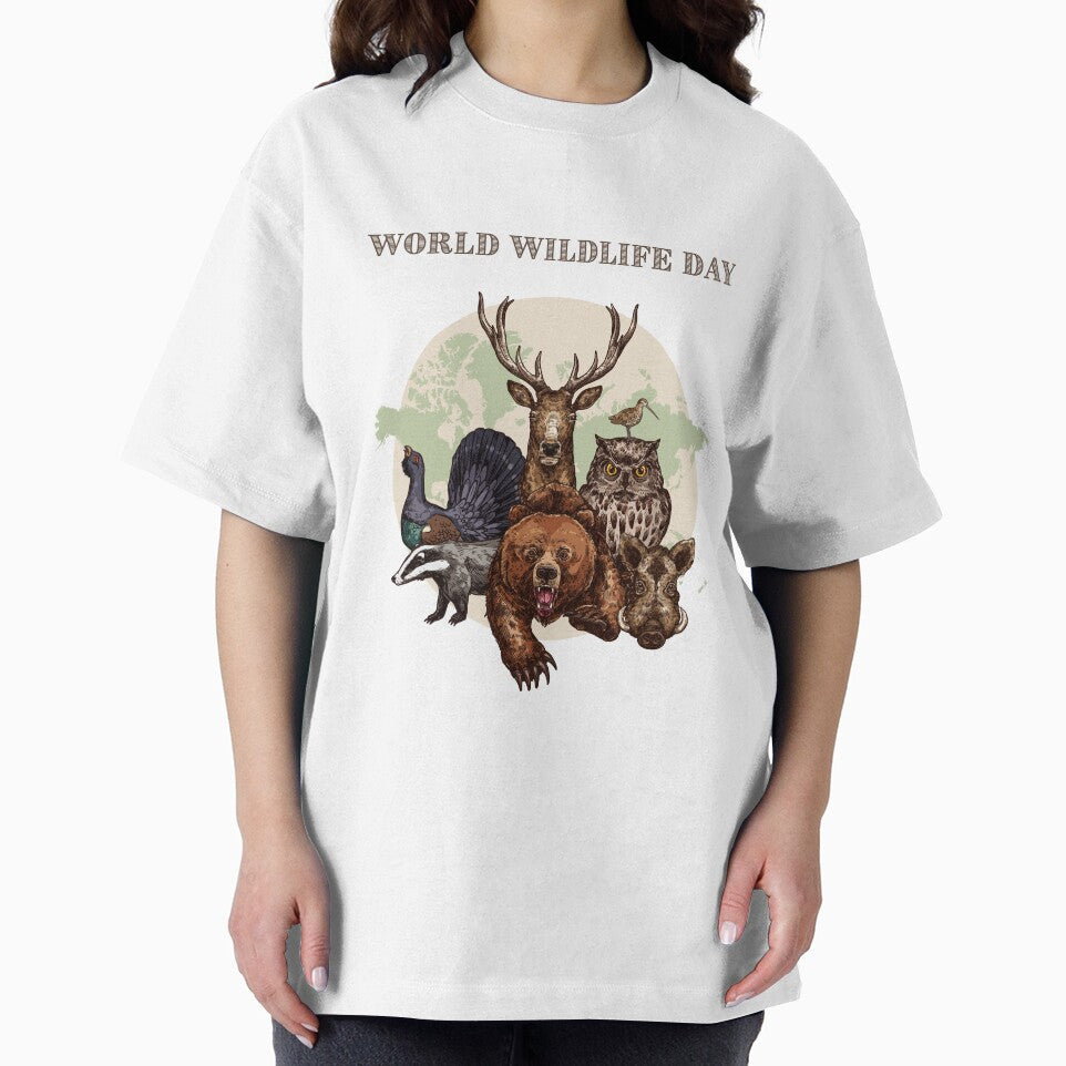 World Wildlife Day Design Love Nature and Animals by BeeClassyDesign