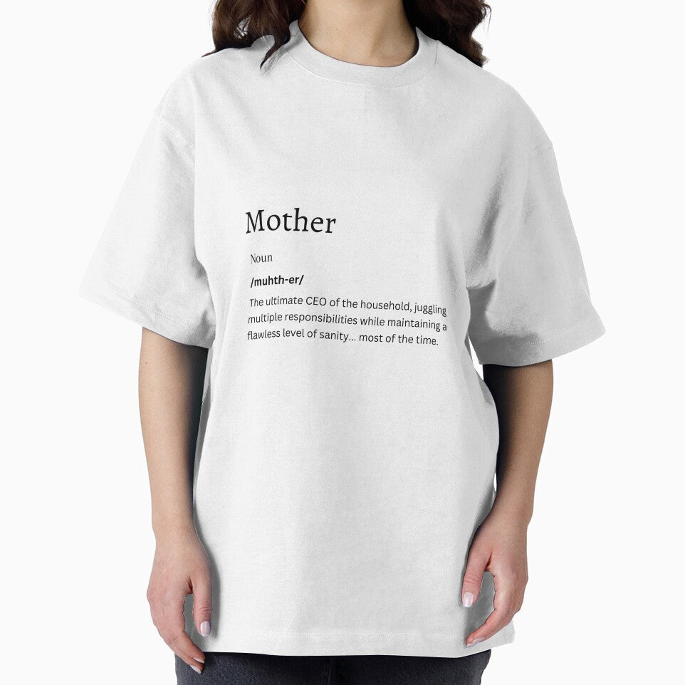 Witty Mother Definition Art | Clever Mom Gift | Redbubble by FunDifference