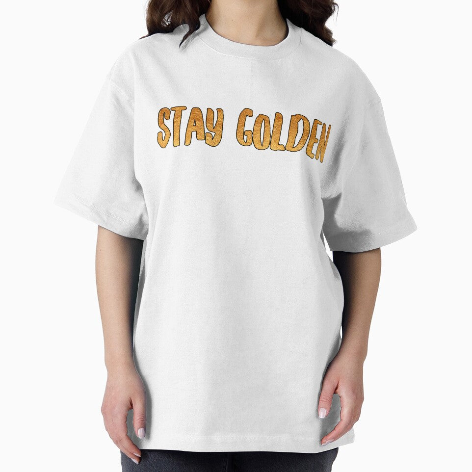 Stay Golden / Motivation Quote Mantra by StrangeStreet
