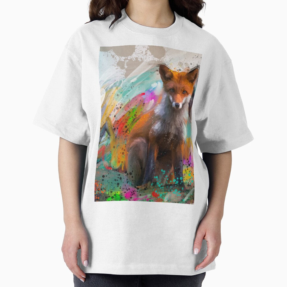Fredddy The Fox Street Art Painting by Exclusively Motorsport