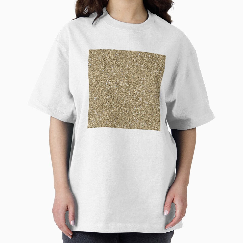 Printed image of sparkling golden glitter v36 by JaReVa