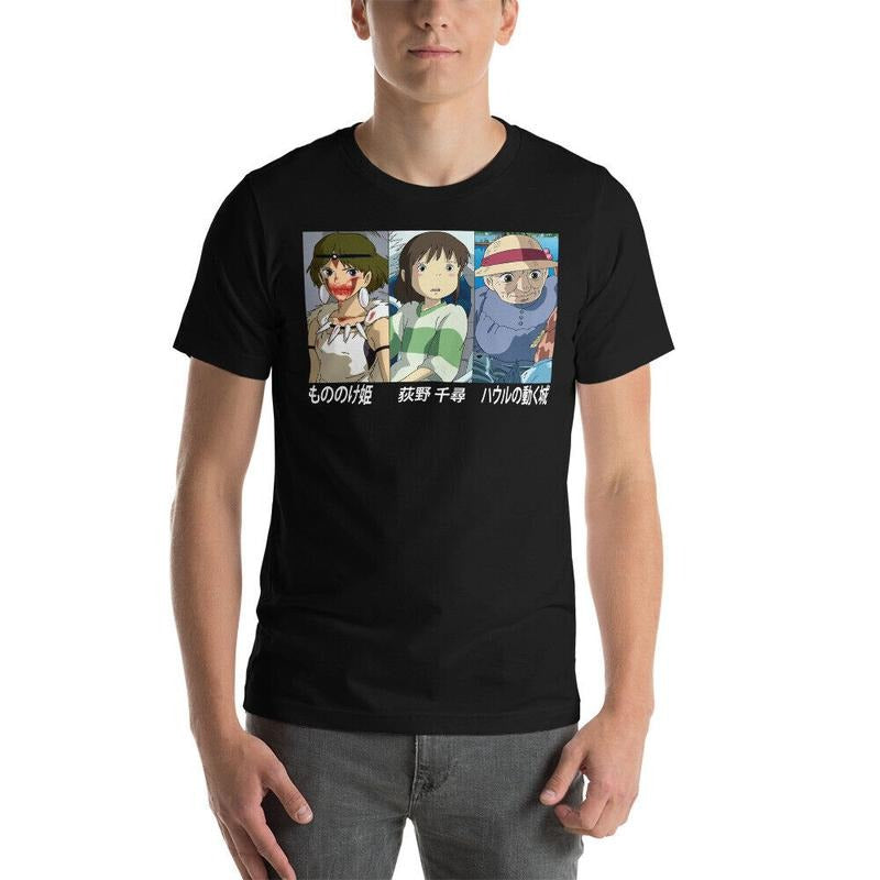 studio ghibli anime manga Aesthetic new Unisex T-Shirt S-4XL,graphic tee Hoodie, Sweatshirt | HypeCrazeTee.com