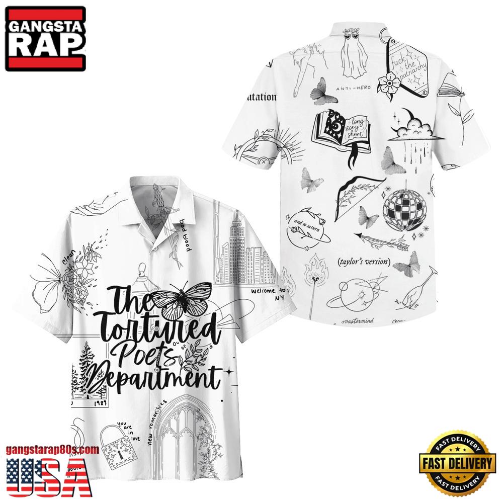 Taylor Swift Music Tour Hawaiian Shirt For Men Women - Gangstarap80S