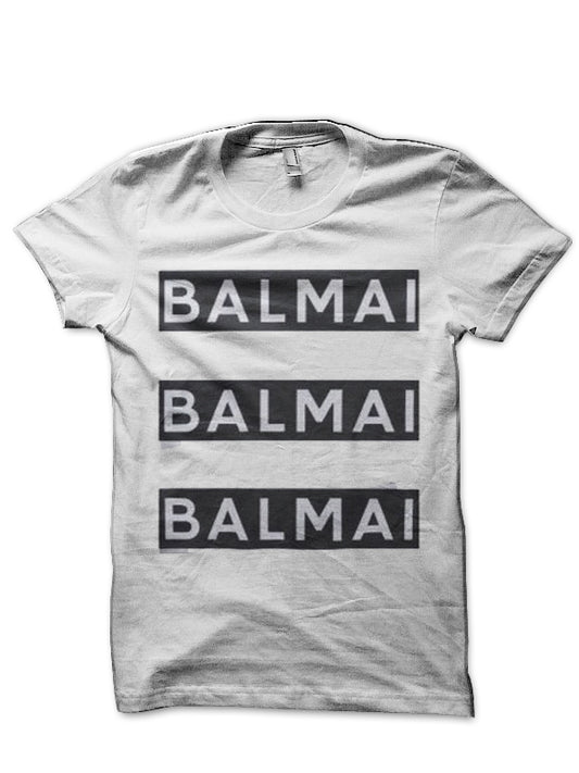 Balmain Half Sleeve Half Sleeve T-Shirt