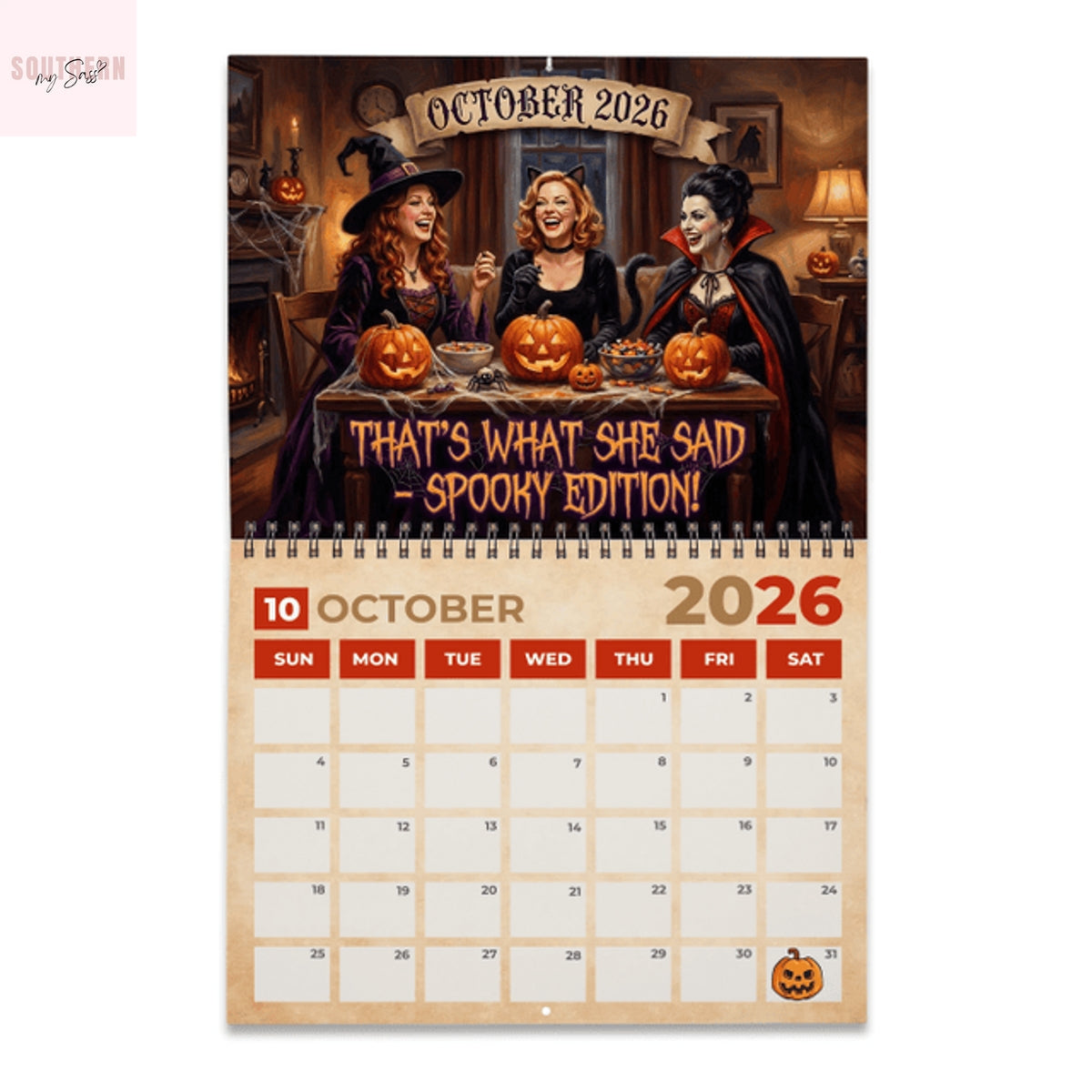 That What She Said 2026 Wall Calendar