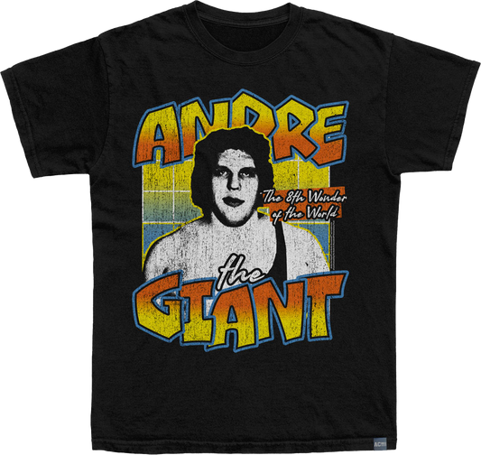 Made In USA Vintage 8th Wonder Of The World Andre The Giant T-Shirt