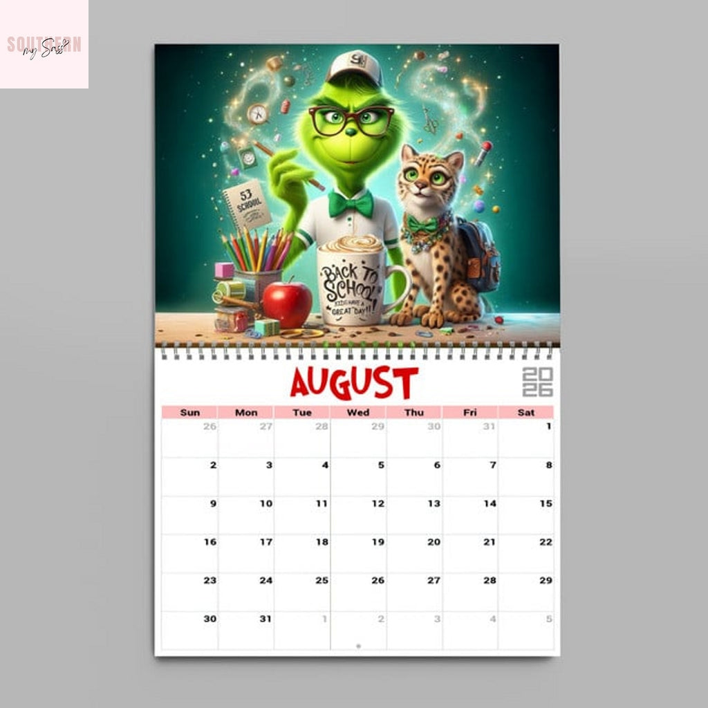 The Grinch 2026 Wall Calendar